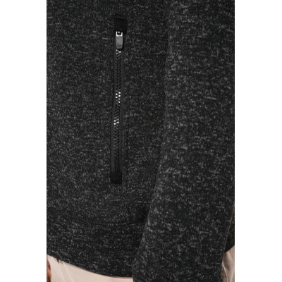 Ladies’ full zip heather jacket
